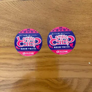 선착순 레어 단종 소 사이즈 2장 세트 야스토모 도코이코 스티커