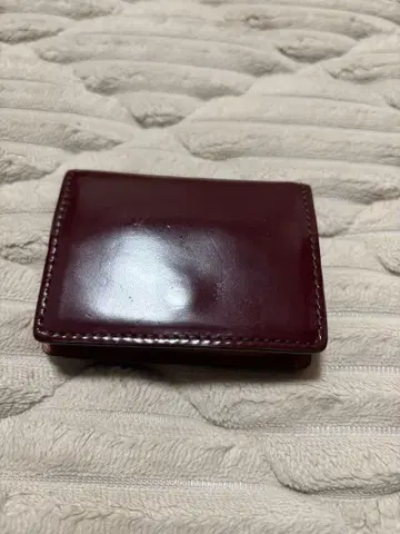 [ PRARE ] 코도반 코인 케이스 버건디