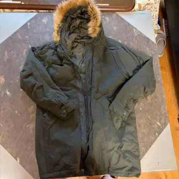 Real Standard 올리브 그린 모즈 코트 L 사이즈