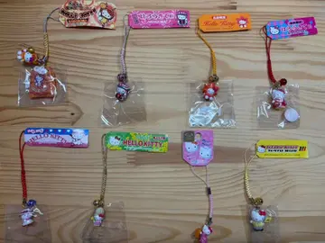 지역 한정 키티 스트랩 8개 세트