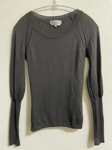 SPORTMAX 차콜 긴팔 스웨터 M