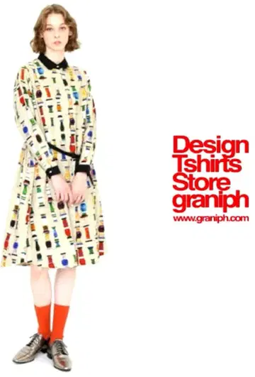 그라니프 콜라보 셔츠 원피스