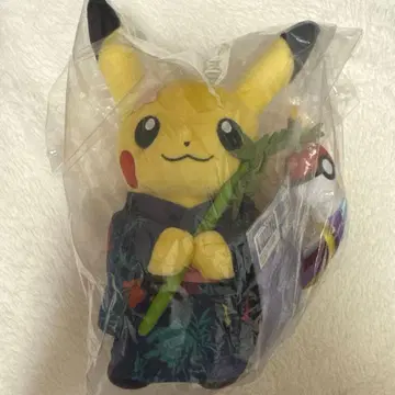 새상품 피카츄 봉제 인형 칠석 축제 포켓몬 센터 토호쿠