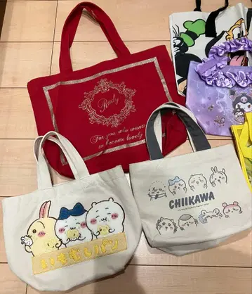 치이카와 (먼작귀) 토트백, 애벌레빵 외