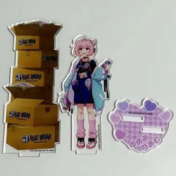 데레마스 유메미 리아무 빌리지 뱅가드 콜라보 아크릴 스탠드