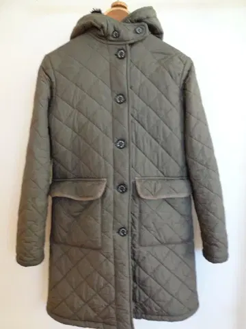 매킨토시 MACKINTOSH 그런지 보아 안감 퀼팅 코트