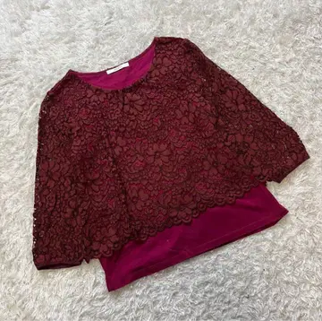 ANAYI 레이스 블라우스 38호