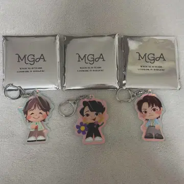 미세스 그린애플 랜드마크 가챠 키링