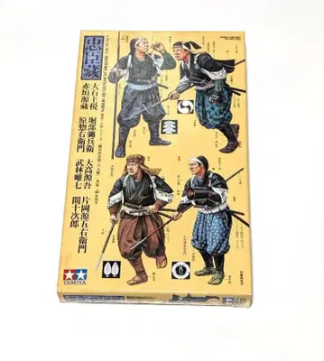 타미야제 역사 인물 시리즈 2 프라모델 오이시 치카라 ( 팔인조 )