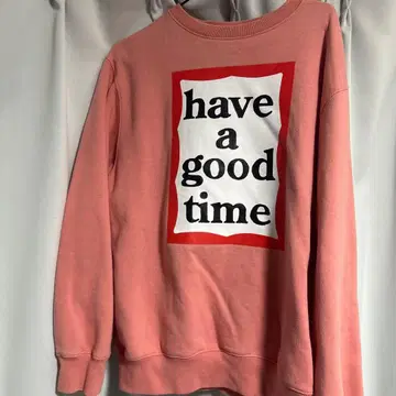 have a good time M 사이즈 맨투맨