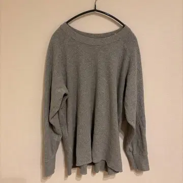 Houston, Inc. 그레이 긴팔 티셔츠