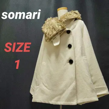 소말리아 퍼 코트 코듀로이 퍼 탈부착 가능