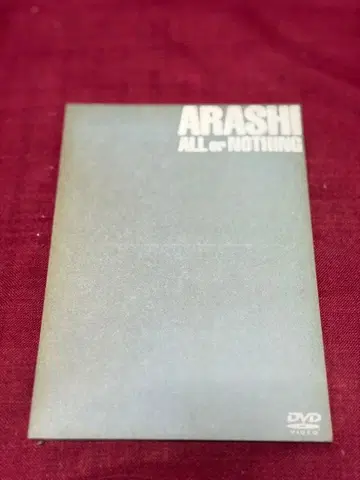 ARASHI ALL or NOTHING DVD