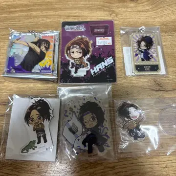 진격의 거인 한지 아크릴 스탠드 아크릴 키링