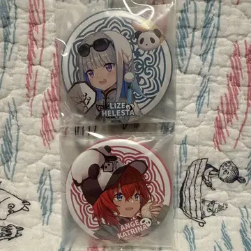 니지산지 리제 헬에스타 안쥬 카트리나 BW 2021 한정판 캔뱃지