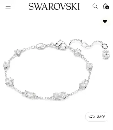 새상품 스와로브스키 Mesmera 팔찌 Swarovski