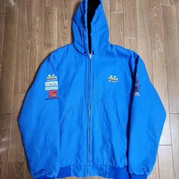 R.PLUMBER 액티브 자켓 워크 후드티