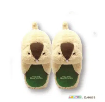 마모트의 더 마모트 안고 자는 봉제 인형 슬리퍼 하마모토