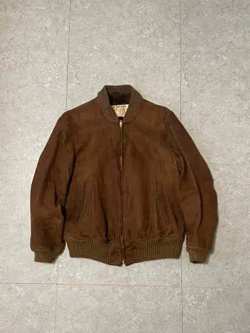 [ 60s USA ] 레어 맥레거 스웨이드 봄버 자켓 보아 안감