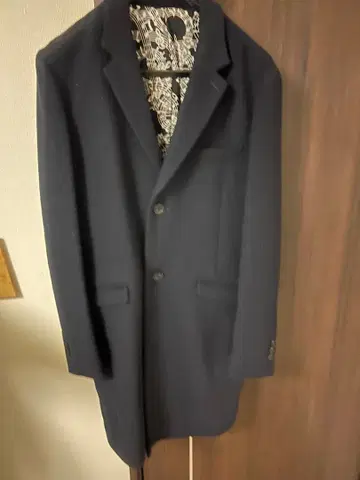 체스터 코트 네이비 넘버나인