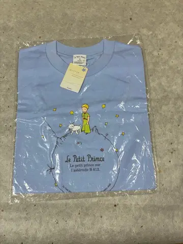 새상품 어린 왕자 T셔츠 스카이블루 M사이즈