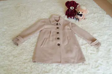 마제스틱 레곤 A라인 코트 아이보리 M 사이즈