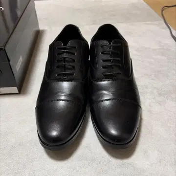 블랙 가죽 드레스 슈즈 사이즈 42