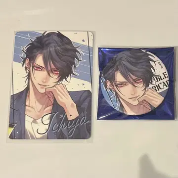 AAS 빛 모리 카즈야 캔뱃지 파르카