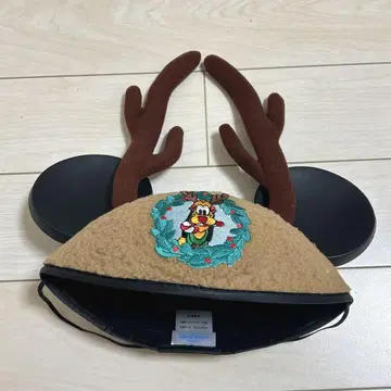 디즈니 루돌프 귀 팬캡 플루토 이어햇