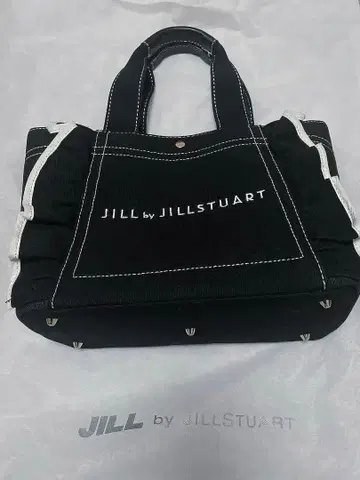 JILL BY JILLSTUART 프릴 토트 블랙