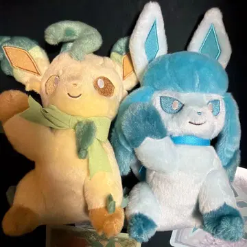 봉제 인형 Eevee Collection 글레이시아&리피아 미사용 새상품