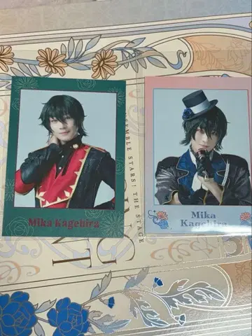 카게히라 미카 안스테 폴라로이드풍 카드 2장