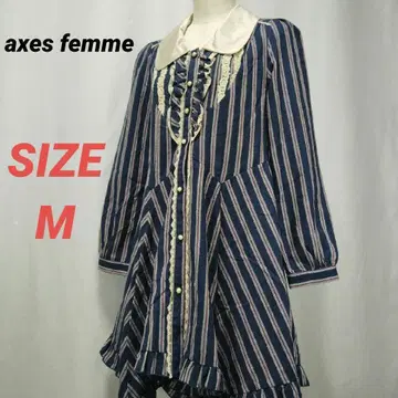 axes femme 엑시즈팜 원피스 스트라이프 프릴