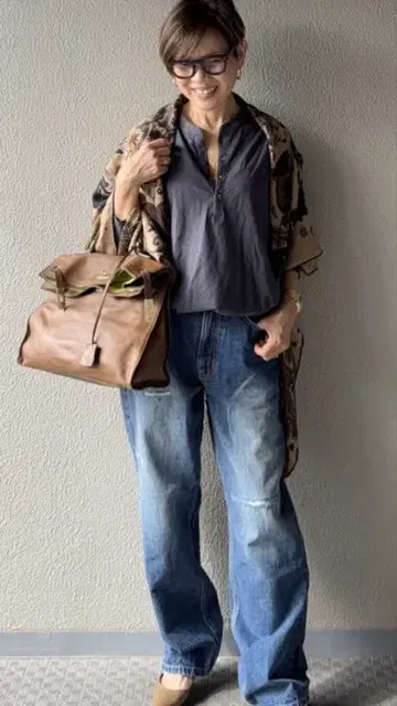 라소엔서티쓰리 빈티지 라이크 스트레이트 데님