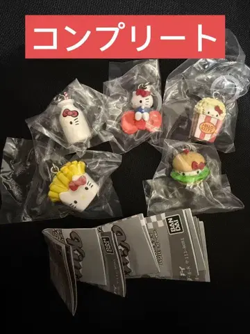 헬로키티 아메리칸 디자인 메지루시 액세서리 전 5종 세트