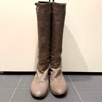 파비오 루스꼬니 토프 가죽 롱 부츠