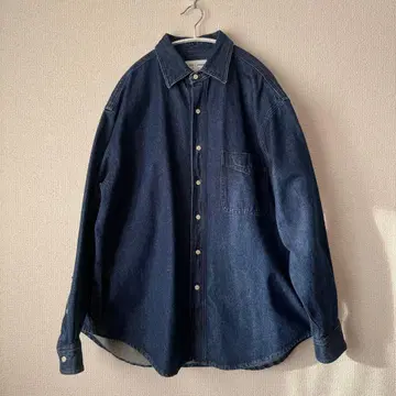 어반 리서치 FORK & SPOON 다크 데님 셔츠 M