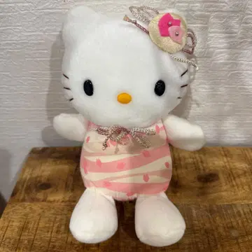 키티 봉제 인형 헤이세이 레트로 사쿠라