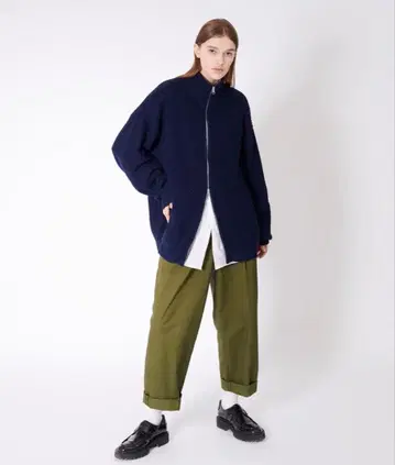 ONCILY 드라이버 니트 가디건