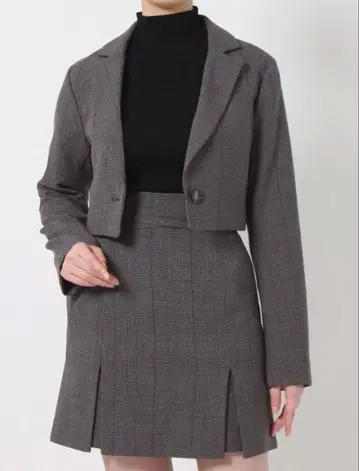 mercuryduo 글렌체크 미니스커트 바지