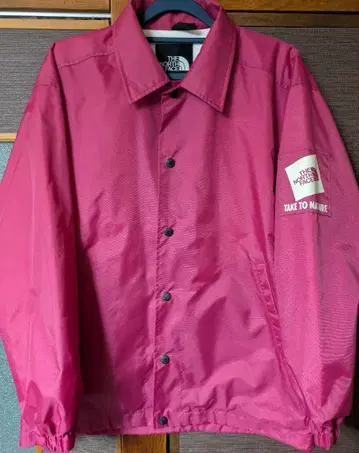 THE NORTH FACE 핑크 나일론 자켓 우먼