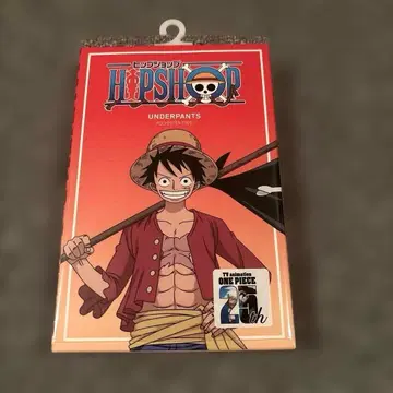 새상품 HIPSHOP 원피스 몽키 D 루피 복서 팬츠 M 사이즈