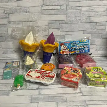 스퀴즈 세트 미니스톱 소프트 아이스크림 젤리