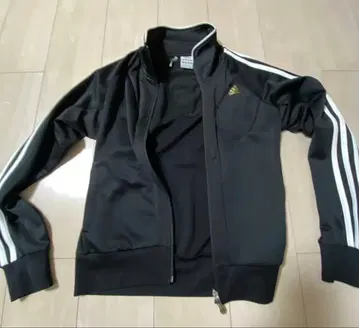 adidas 블랙 집업 저지