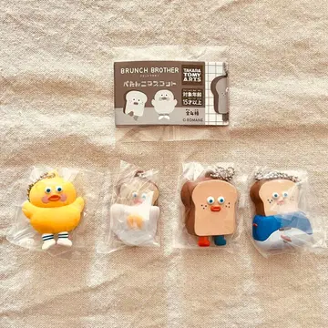 [ 총 4종 컴프 세트 ] BRUNCH BROTHER 플랫 마스코트