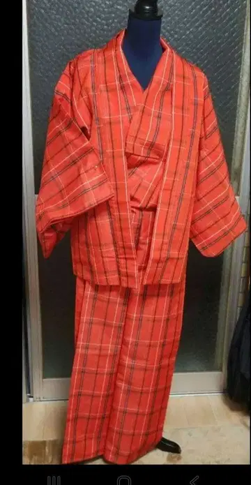 미사용 새상품 순수 실크 오시마 명주 앙상블입니다