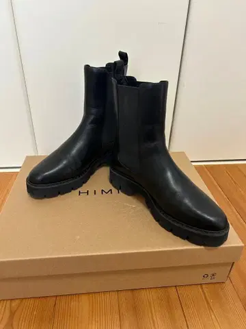 블랙 사이드 고어 부츠