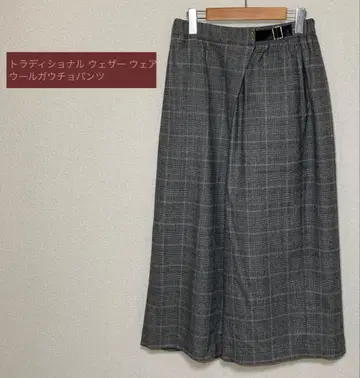 traditional weatherwear 울 가우초 팬츠