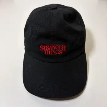 STRANGER THINGS 기묘한 이야기 블랙 캡 프리 사이즈