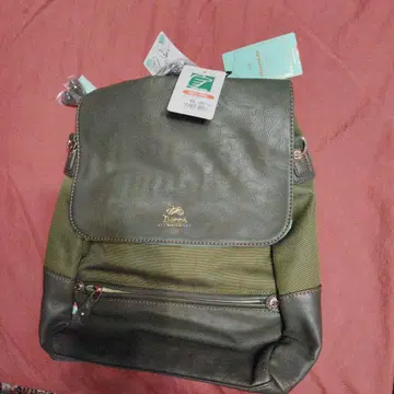 티나 그린 컬러 숄더백